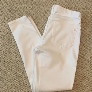 MADEWELL maternity white skinny denim
